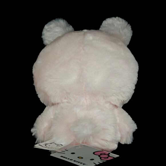 Hello Kitty Pink Valentines Day Bunny Suit Plush Toy Red Hearts 2019 Sanrio NWT - Picture 4 of 8